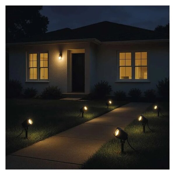 Kit di espansione LED RGBIC dimmerabile per esterni, lampada LED/1,5W/12V, 3000-6500K, IP65, Wi-Fi Tuya