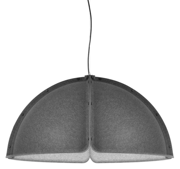 Atelje Lyktan LED a sospensione Hood 1x23W Ø120cm grigio scuro