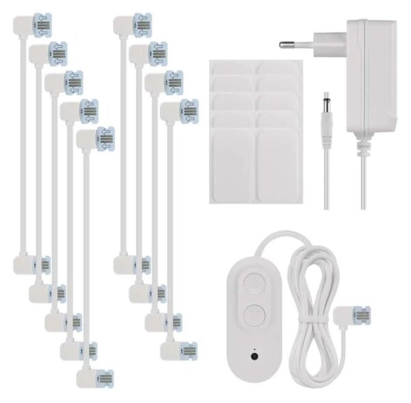 SET 10x RGBIC Pannello dimmerabile LED/1,9W/230V Wi-Fi Tuya