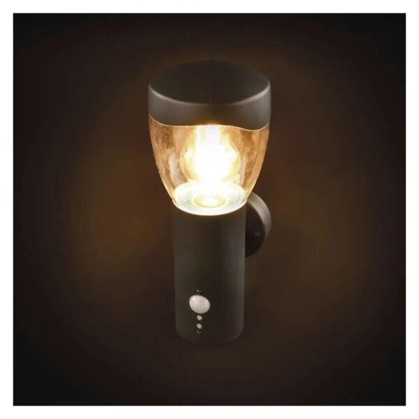 Applique da esterno con sensore ARTEO 1xE27/15W/230V IP44
