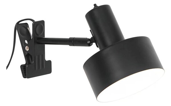 Nordlux - Lampada con morsetto MATIS 1xE27/15W/230V nero