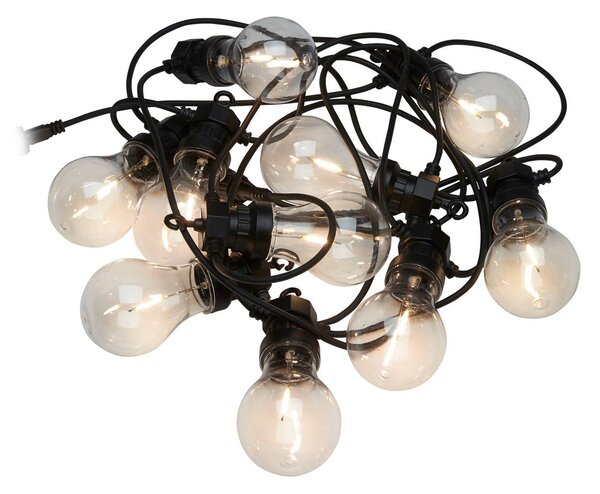 PR Home Glow catena luminosa LED da esterni, nero