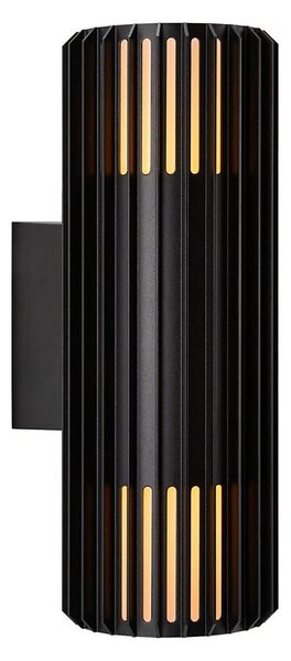 Nordlux - Applique da esterno ALUDRA 2xE27/15W/230V IP54 nero