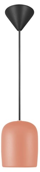 Nordlux - Lampadario a sospensione con filo NOTTI 1xE27/25W/230V arancione