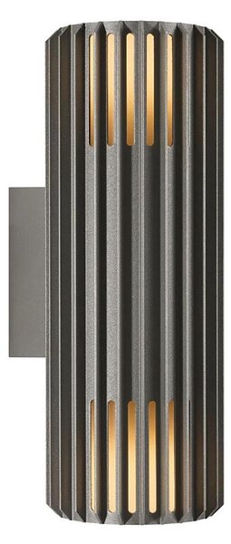 Nordlux - Applique da esterno ALUDRA 2xE27/15W/230V IP54 antracite
