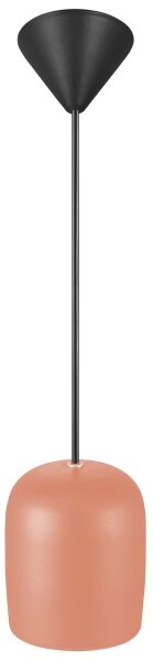 Nordlux - Lampadario a sospensione con filo NOTTI 1xE27/25W/230V arancione