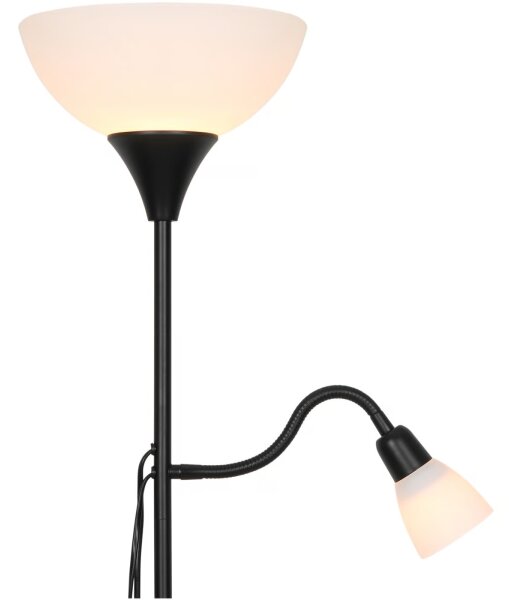 Nordlux - Lampada con piedistallo LAURIA 1xE27/40W/230V + 1xE14/15W