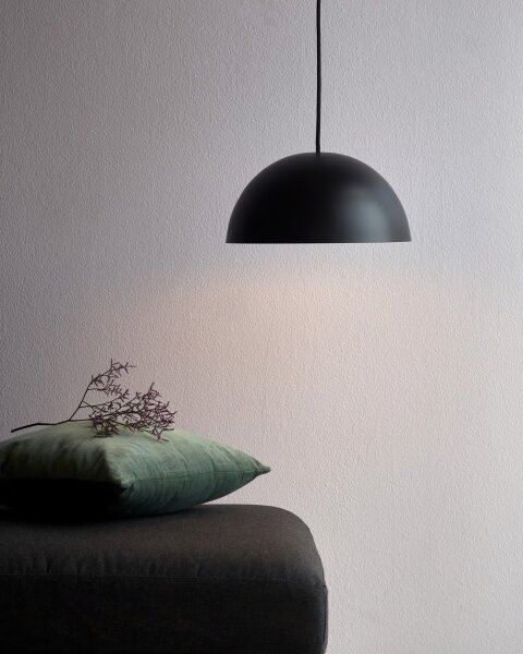 Nordlux - Lampadario a sospensione con filo ELLEN 1xE27/40W/230V nero