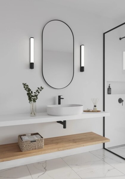 Nordlux - Lampada LED sottopensile MALAIKA LED/6W/230V IP44 nero