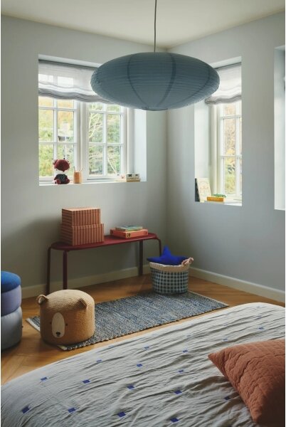 Nordlux - Paralume VILLO E27 diametro 60 cm blu