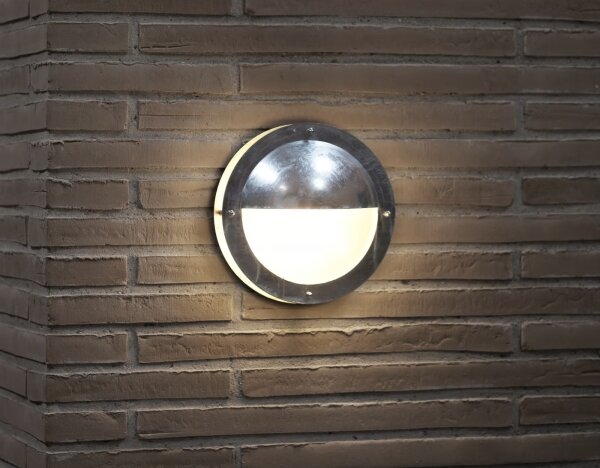 Nordlux - Applique da esterno MALTA 1xE27/60W/230V IP54 argento