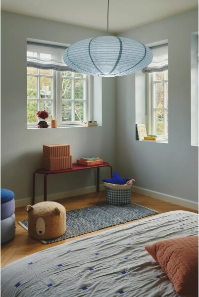 Nordlux - Paralume VILLO E27 diametro 60 cm blu