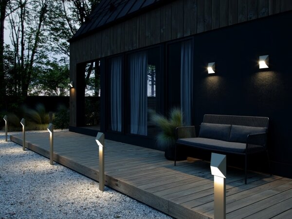 Nordlux - Applique da esterno PONTIO 1xGU10/25W/230V color crema