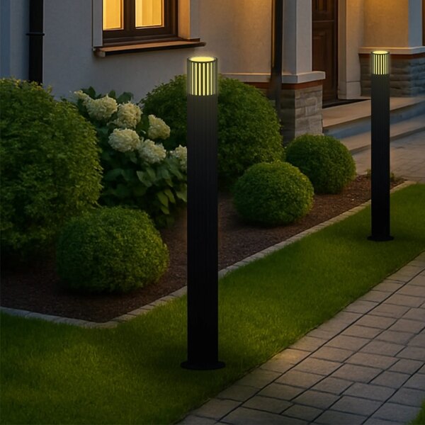 Lampada da esterno KUUSAMO 1xE27/20W/230V 74 cm IP54 antracite
