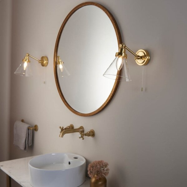 Endon 93854 - Applique da bagno FARADAY 1xG9/3W/230V IP44 oro