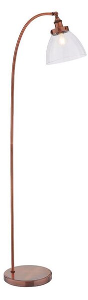 Endon 77862 - Lampada con piedistallo HANSEN 1xE27/40W/230V rame