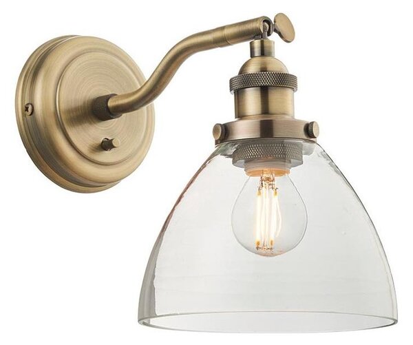 Endon 77273 - Faretto da parete HANSEN 1xE14/40W/230V ottone