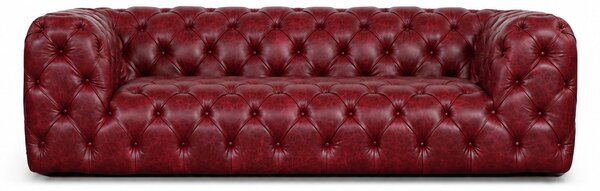 Divano Nemo Chesterfield in Pelle Primo Fiore Premium - Design Iconico