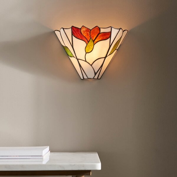 Endon 63964 - Applique Tiffany BOTANICA 1xE14/40W/230V
