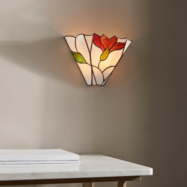 Endon 63964 - Applique Tiffany BOTANICA 1xE14/40W/230V