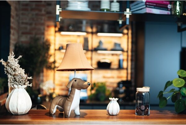Happy Lamps - Lampada da tavolo LED per bambini WALDI LED/5,4W/230V bassotto