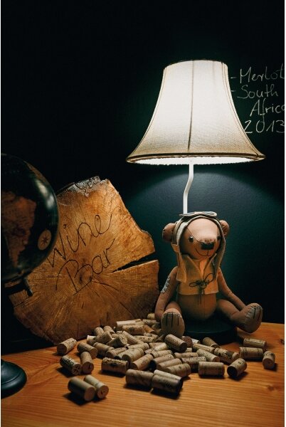 Happy Lamps - Lampada da tavolo LED per bambini CHARLES LED/5,4W/230V orso