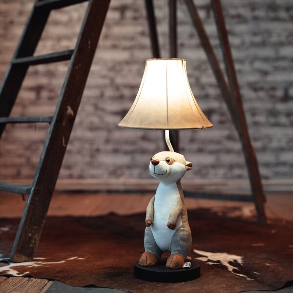 Happy Lamps - Lampada da tavolo LED per bambini EDDIE LED/5,4W/230V suricato