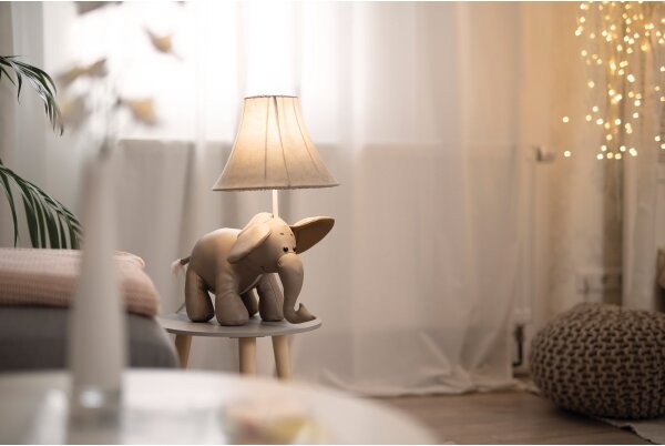 Happy Lamps - Lampada da tavolo LED per bambini BOBBY LED/5,4W/230V elefante
