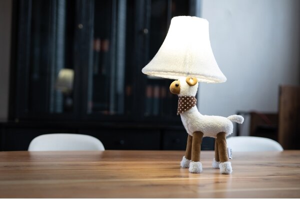 Happy Lamps - Lampada da tavolo LED per bambini WOLLE LED/5,4W/230V pecora