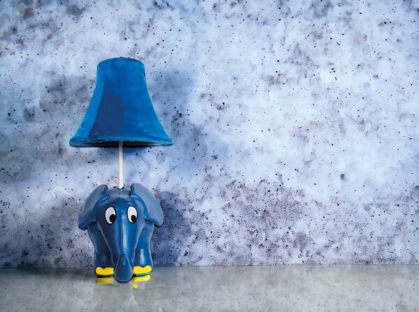 Happy Lamps - Lampada da tavolo LED per bambini ELEPHANT LED/5,4W/230V elefante