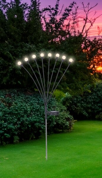 Globo 336090-8 - Lampada LED solare SOLAR 8xLED/0,06W/3,2V 3000K IP44