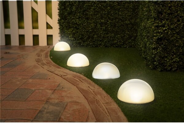 Grundig - SET 5x LED RGBW Lampada solare LED/3,2V IP44
