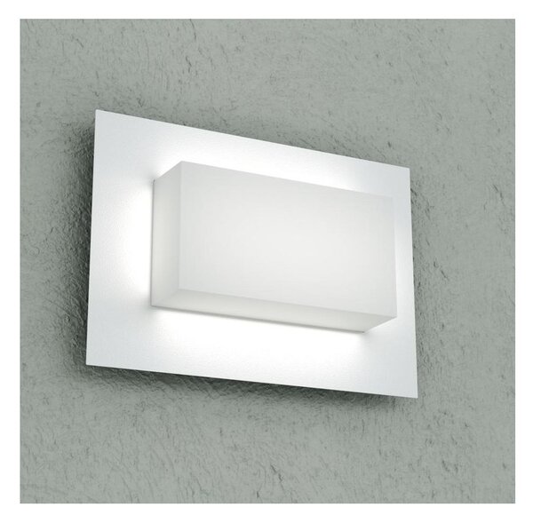 MIAMI PLUS APPLIQUE PLAFONIERA RETTANGOLARE IP54 IN ALLUMINIO 5 COLORI DIFFUSORE BIANCO LAMPADINE GX53 SOSTITUIBILI