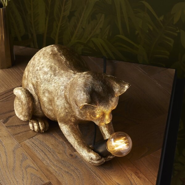 Endon 107389 - Lampada da tavolo KITTEN 1xE14/7W/230V oro