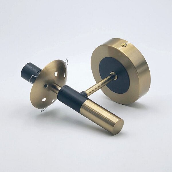 Applique ROLLO 1xE14/5W/230V oro/fumé beige