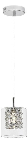 Rabalux 3114 - Lampadario di cristallo su corda DUCHESS 1xG9/40W/230V