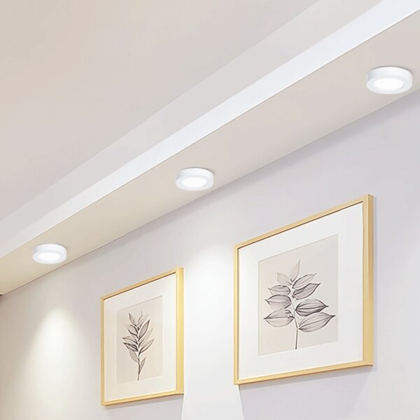 Aigostar - LED Plafoniera LED/12W/230V diametro 17,4 cm 6500K bianco