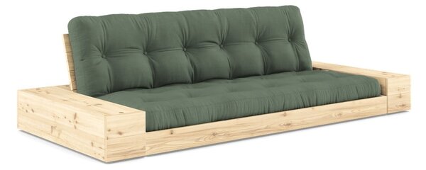 Divano letto verde 244 cm Base - Karup Design