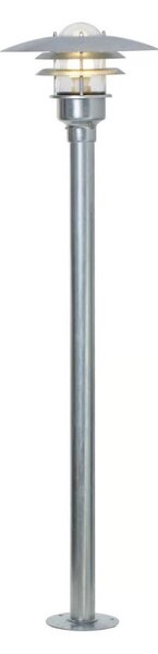 Nordlux - Lampada da esterno LONSTRUP 1xE27/60W/230V IP44 cromo opaco 116 cm