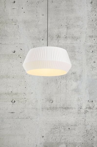 Nordlux - Lampadario a sospensione con filo DICTE 1xE27/60W/230V diametro 53 cm bianco