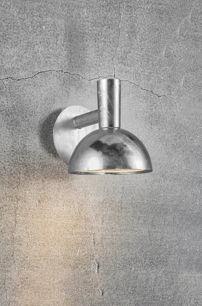 Nordlux - Applique da esterno ARKI 1xE27/20W/230V IP54 argento