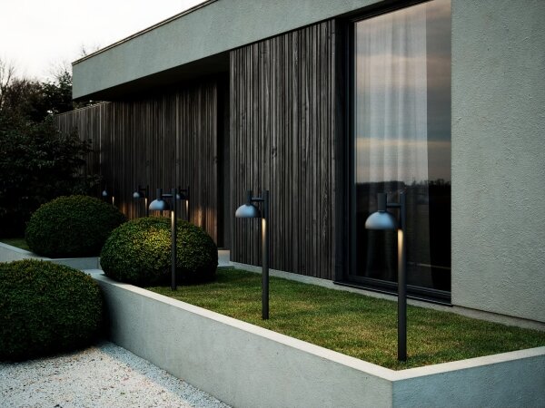 Nordlux - Lampada da esterno ARKI 1xE27/20W/230V IP54 nero