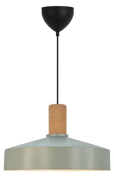 Nordlux - Lampadario a sospensione con filo ELVAS 1xE27/60W/230V diametro 37,5 cm verde