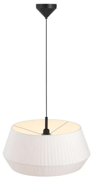 Nordlux - Lampadario a sospensione con filo DICTE 1xE27/60W/230V diametro 53 cm bianco