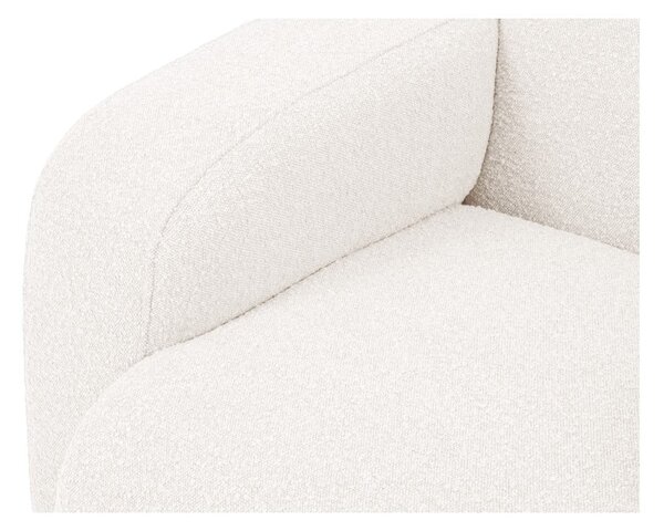 Divano angolare bianco in tessuto bouclé (angolo destro) Molino - Micadoni Home