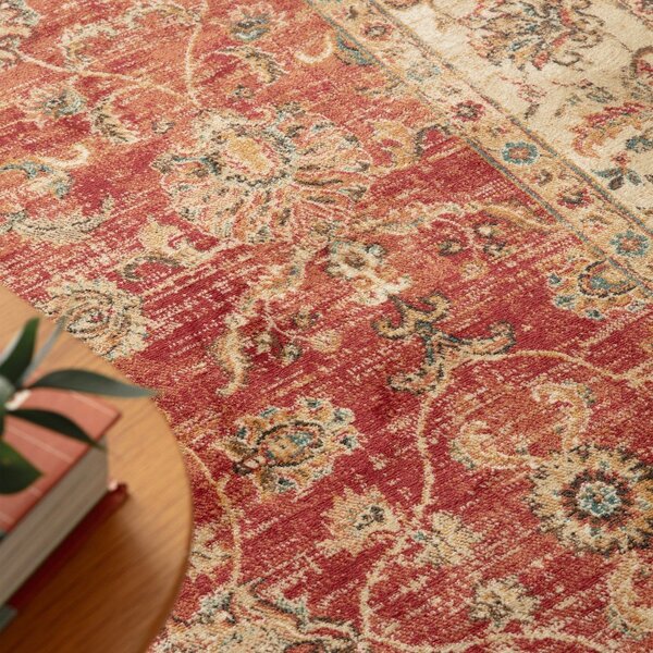 Tappeto rosso 160x220 cm Raja – Asiatic Carpets