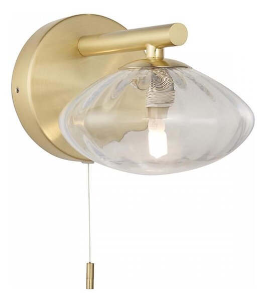 Endon 97182 - Applique da bagno MOBIAS 1xG9/3W/230V IP44 ottone