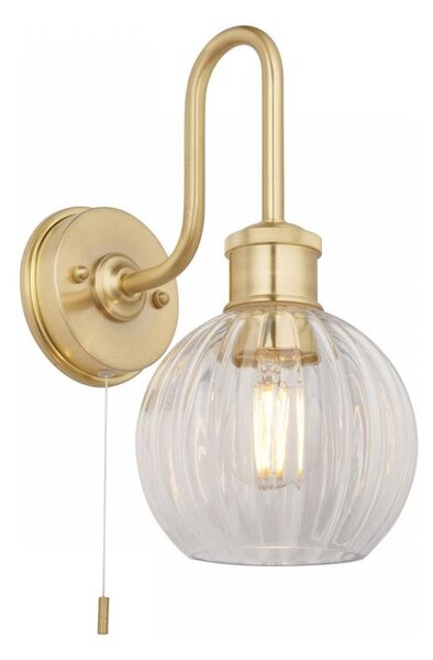 Endon 95507 - Applique da bagno KENDALL 1xE27/10W/230V IP44 ottone