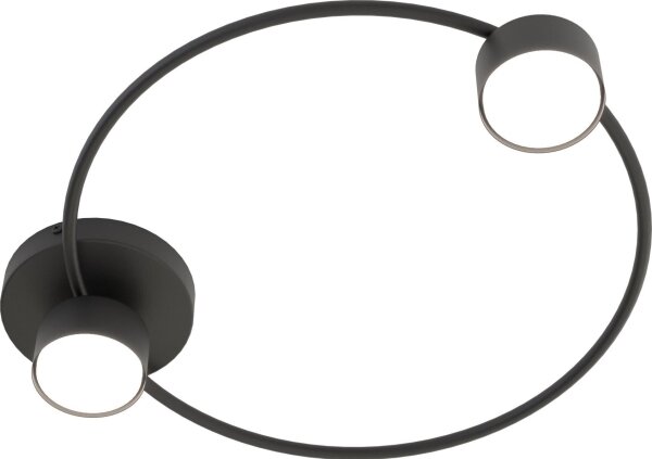 Plafoniera LUCIO 2xGX53/12W/230V nero