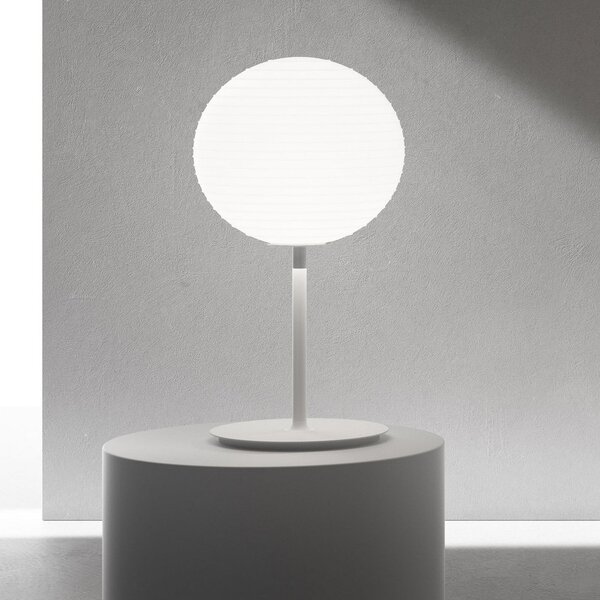 Lampade da tavolo Rotaliana, Flow Glass, dimmerabile, Bianco, Soggiorno, Metallo, Design